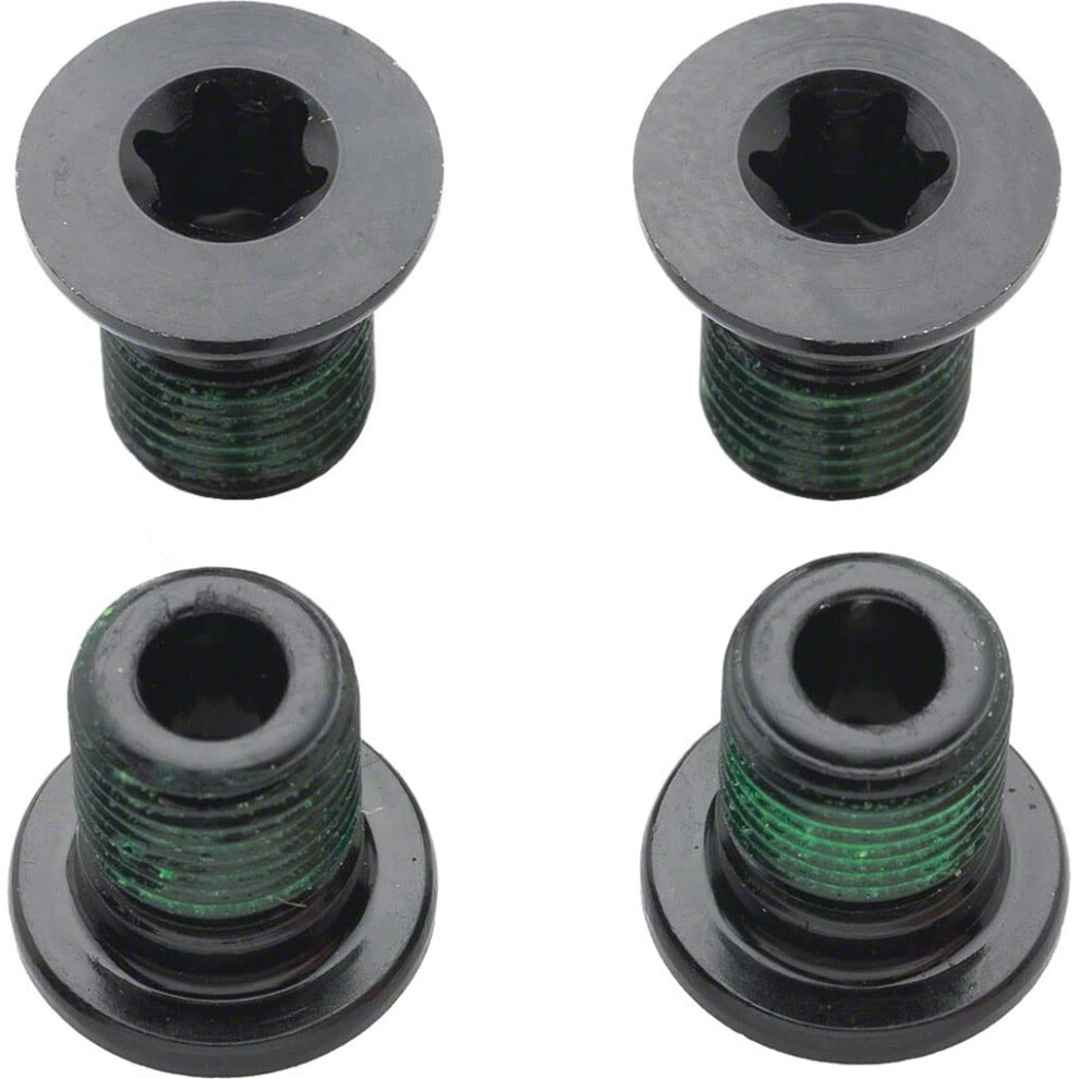 Shimano FC-M970 Inner Gear Fixing Bolt Set (Black  M8x10.1-mm)