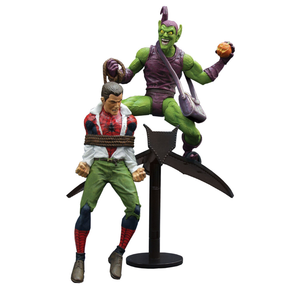 Diamond Select Toys Marvel Select: Classic Green Goblin vs. Spider Man