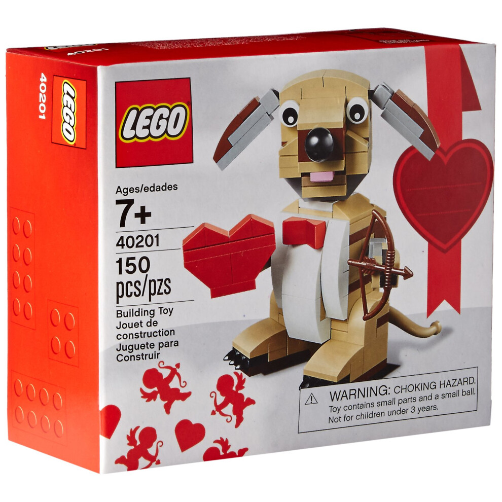 LEGO Bricks & More Valentines Cupid Dog 40201 Building Kit