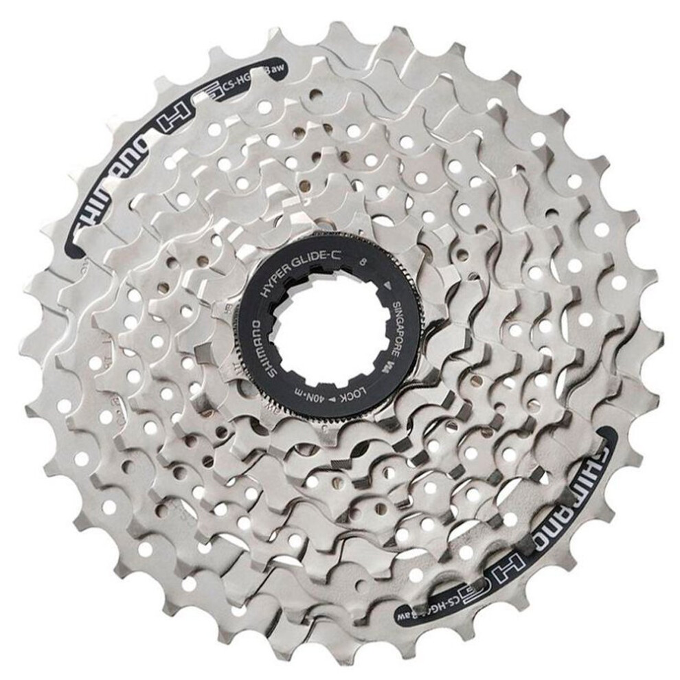 Shimano CS-HG41 Hyperglide Cassette (11-34T Mega 8 Speed)