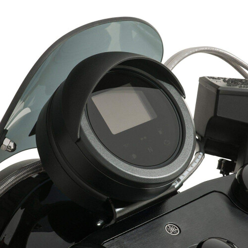 Yamaha Genuine Yamaha Accessories Speedometer Visor (Black) Compatible With 1