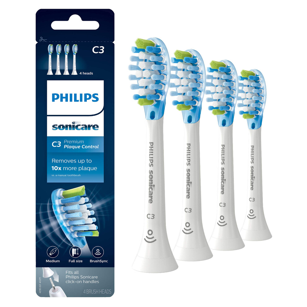 Philips Sonicare Genuine C3 Premium Plaque Control Toothbrush Heads  4