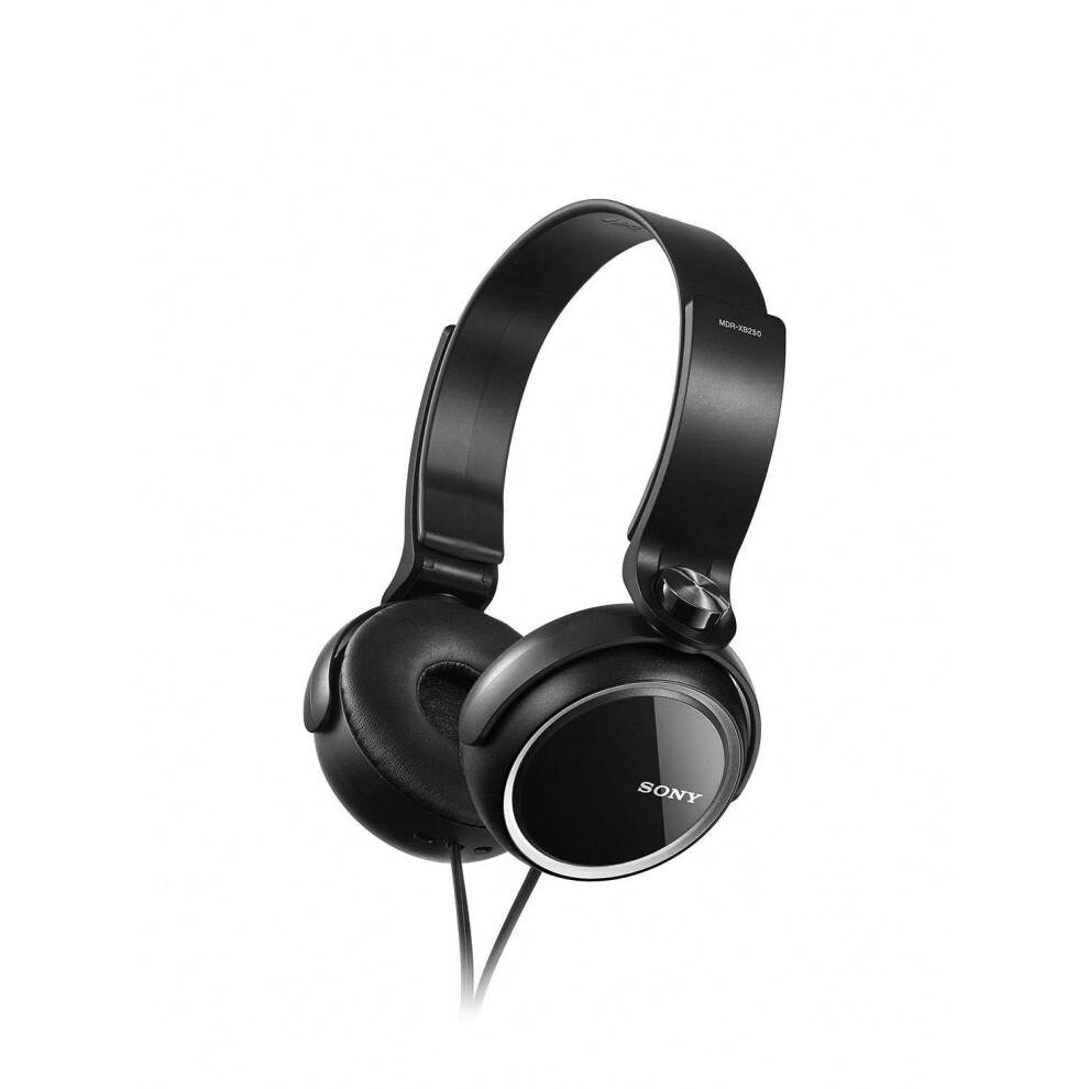 Sony MDR-XB250 Extra Bass Headphones Black