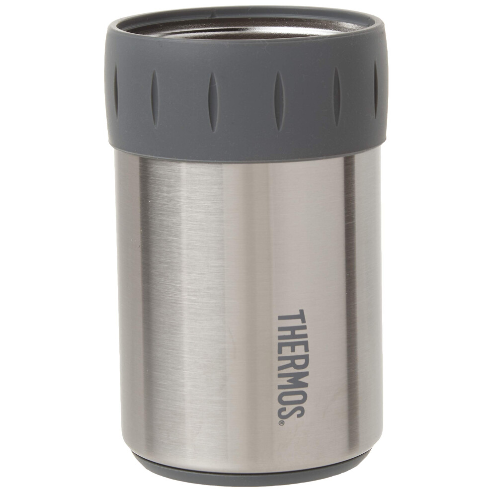 Thermos Stainless Steel Beverage Can Insulator for 12 Ounce Can