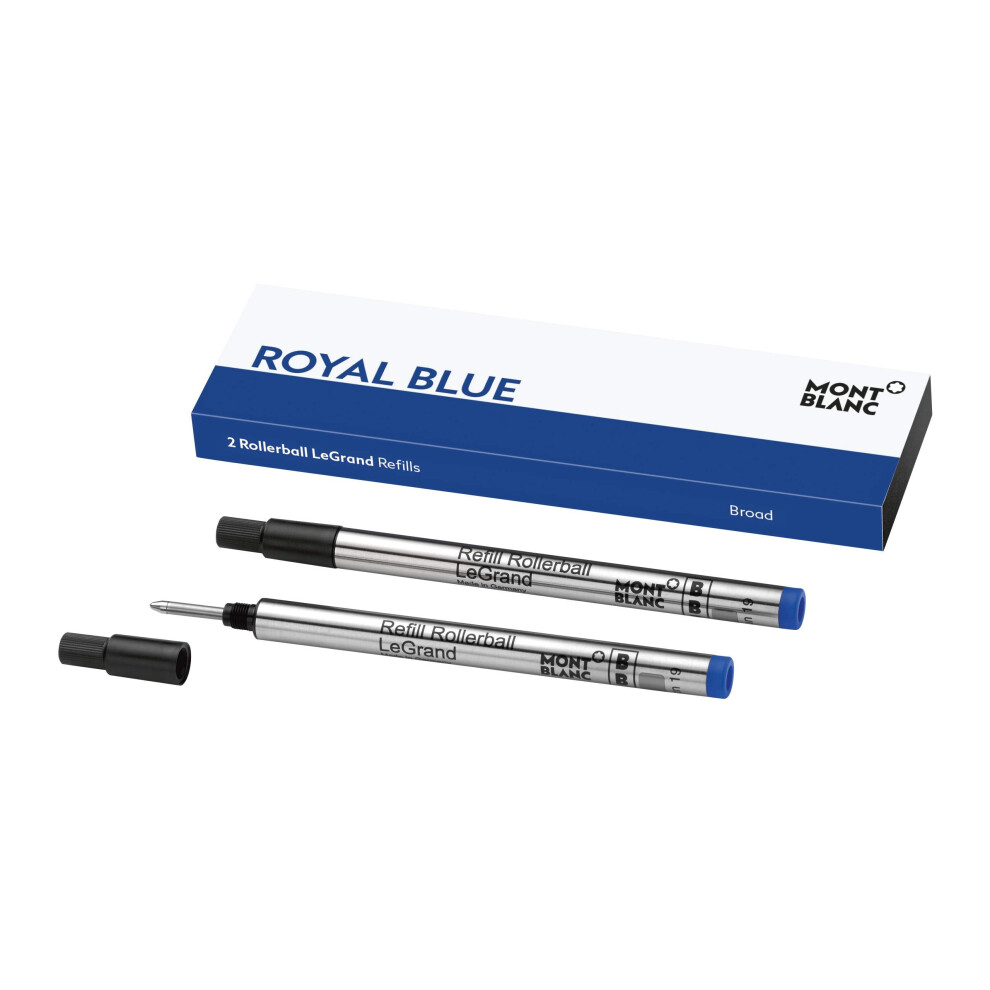 Montblanc Rollerball LeGrand Refills (B) Royal Blue 124497 - Pen Refil