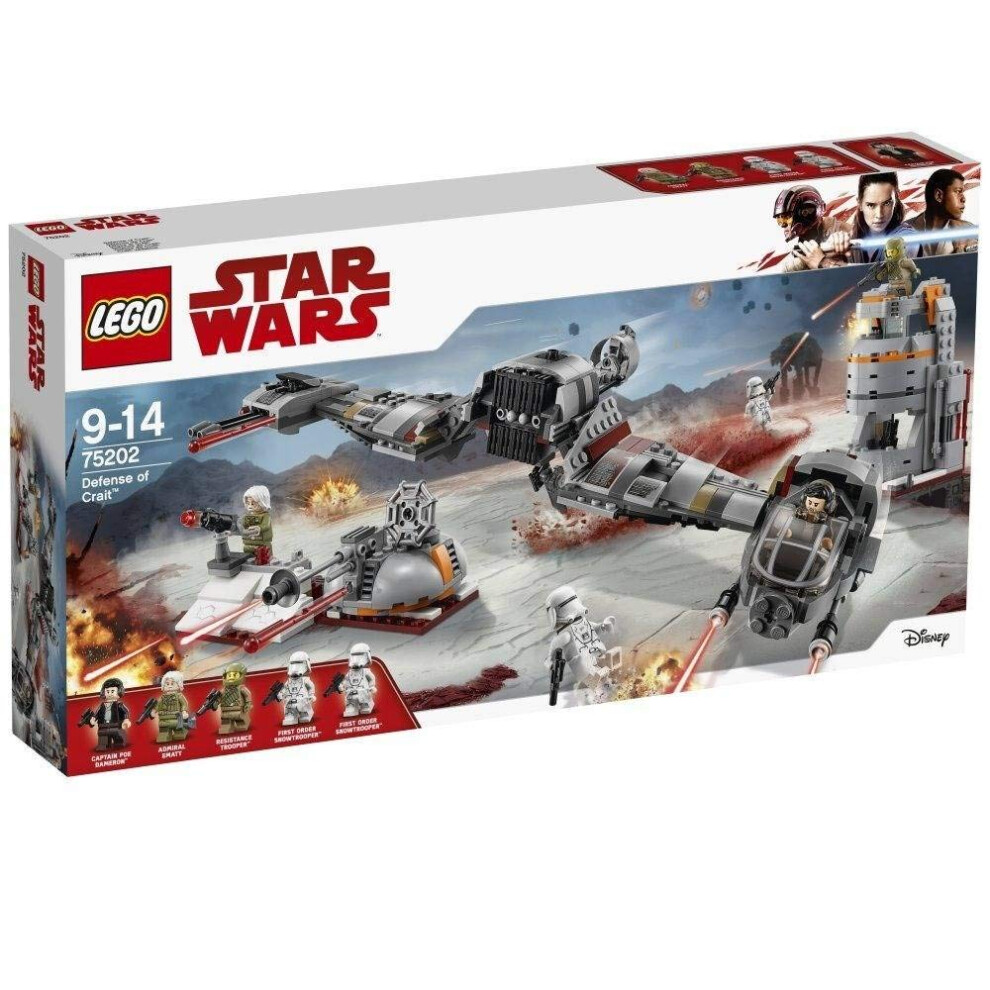 LEGO Star Wars: The Last Jedi Defense of Crait 75202 Building Kit (746