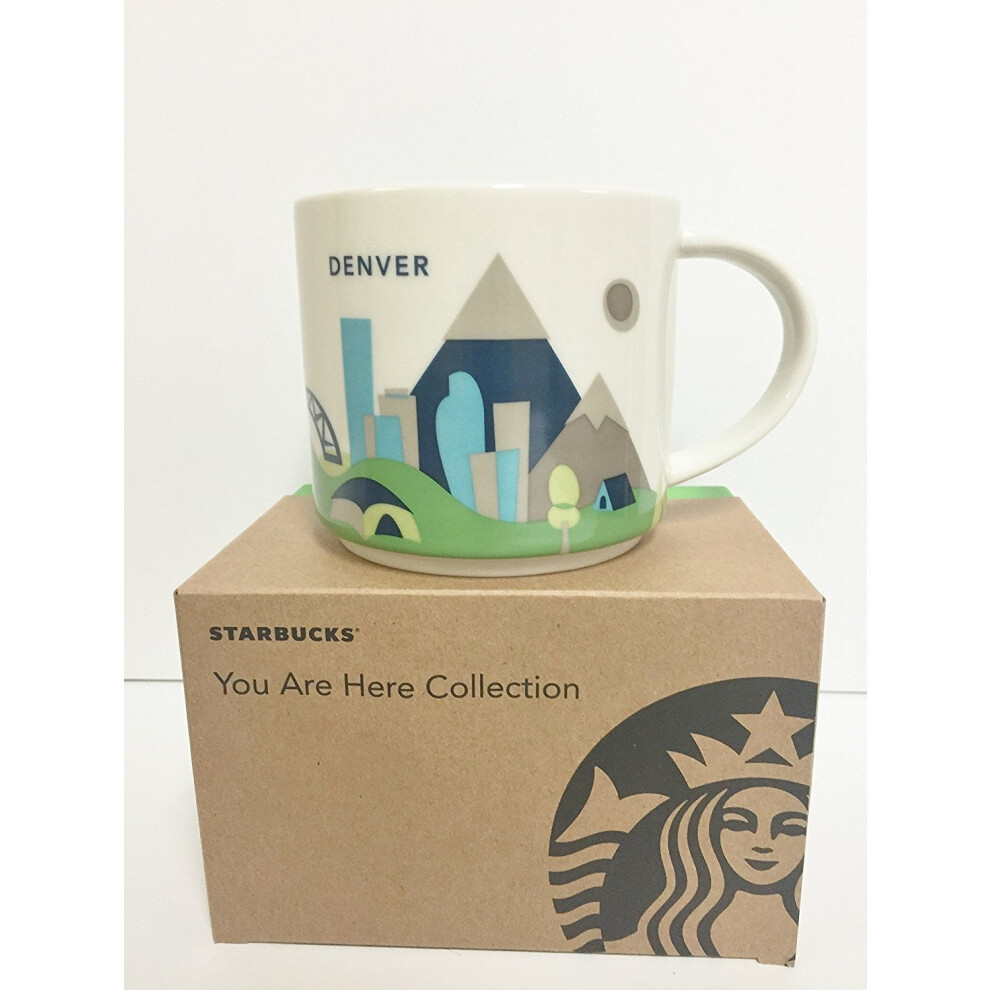 Starbucks You Are Here Collection DENVER Mug - New