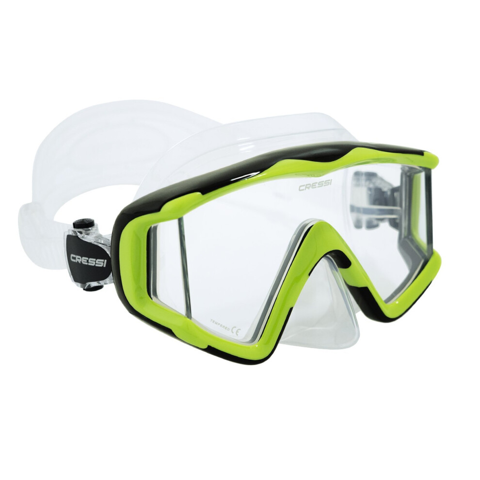 Cressi Pano 3  Clear/Lime