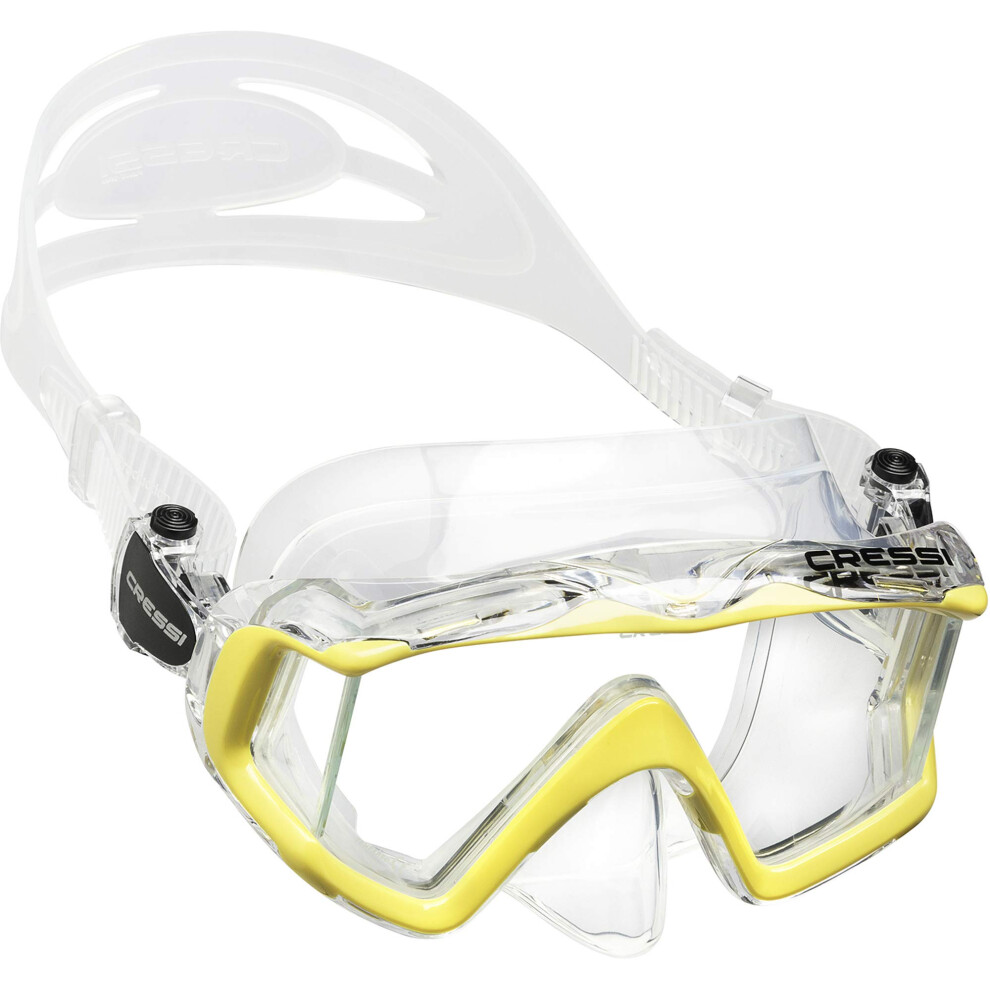 Cressi Pano 3  Clear/Yellow