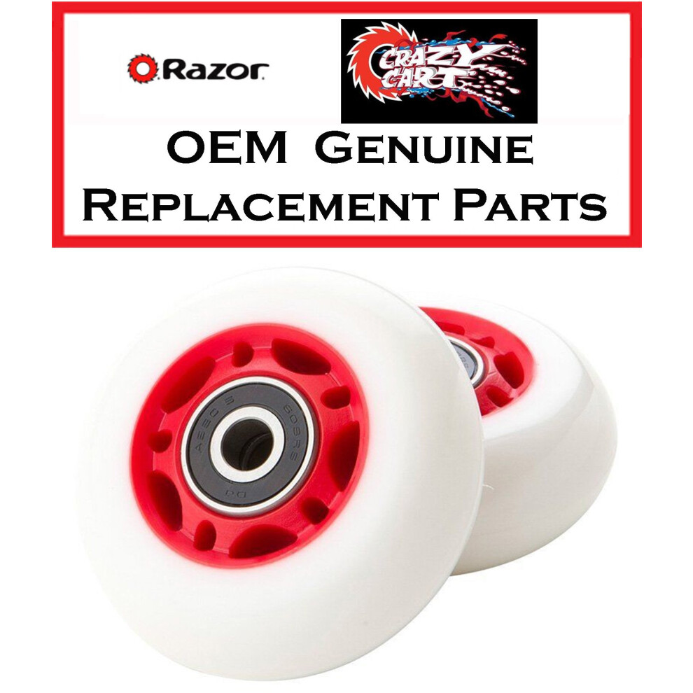 Razor Crazy Cart Rear Wheels (versions 1 - 4)