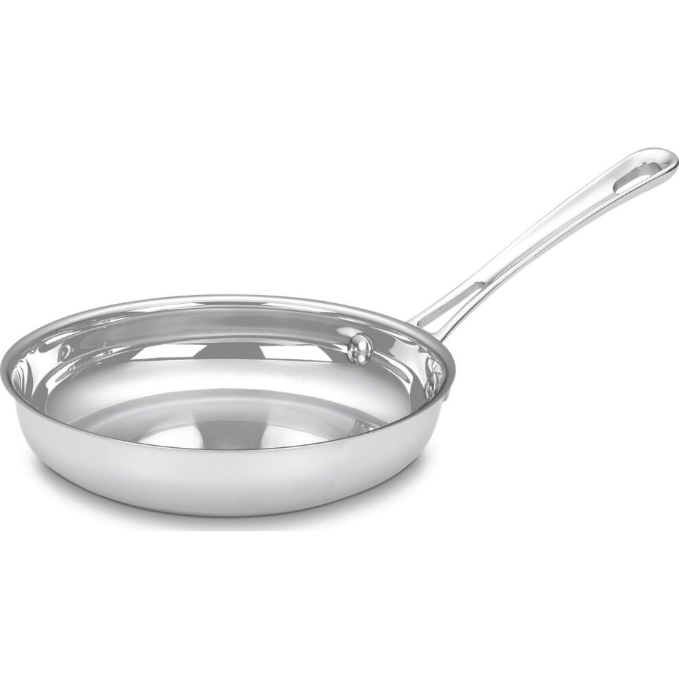 Cuisinart Contour Stainless 8-Inch Open Skillet