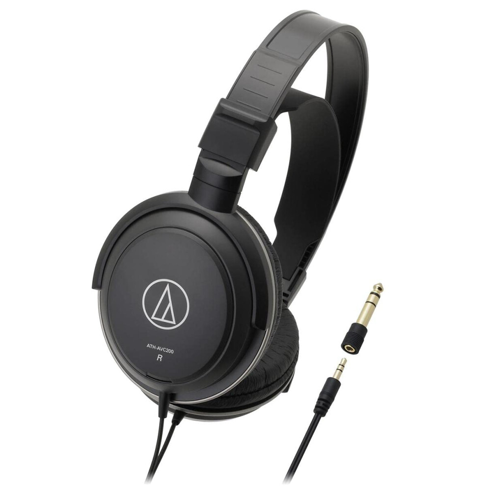 Audio-Technica ATH-AVC200 SonicPro Over-Ear Closed-Back Dynamic Headph