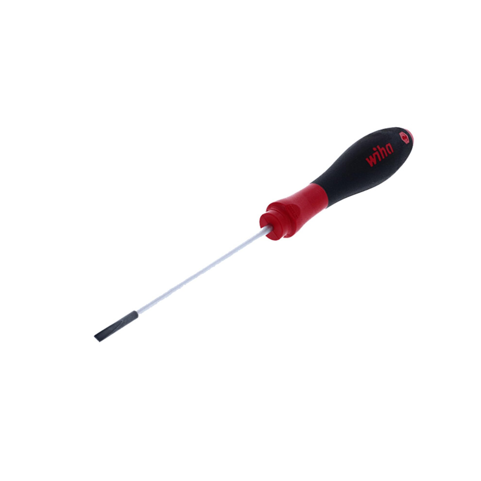 Wiha 30210 Slotted Screwdriver with SoftFinish Handle  3.5 x 100mm