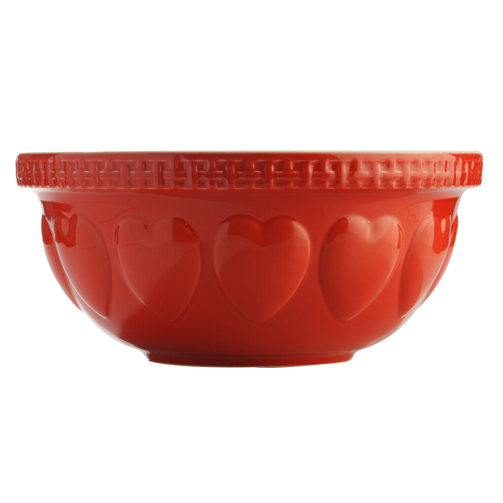 Mason Cash Chip Resistant Earthenware S12 Red Mixing Bowl  29 x 29 x 1