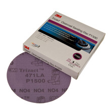 Disco de lijado Clear Coat 3M Trizact Hookit, 02095, 5 in, 25 por cartón