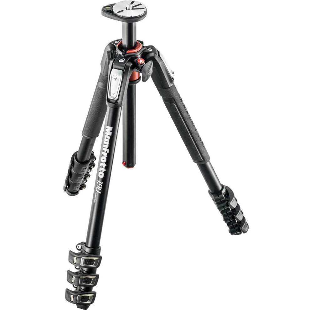 Manfrotto MT190XPRO4 Aluminum 4-Section Tripod Black