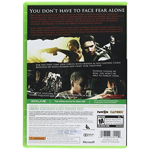 Resident Evil 5 - Xbox 360 1