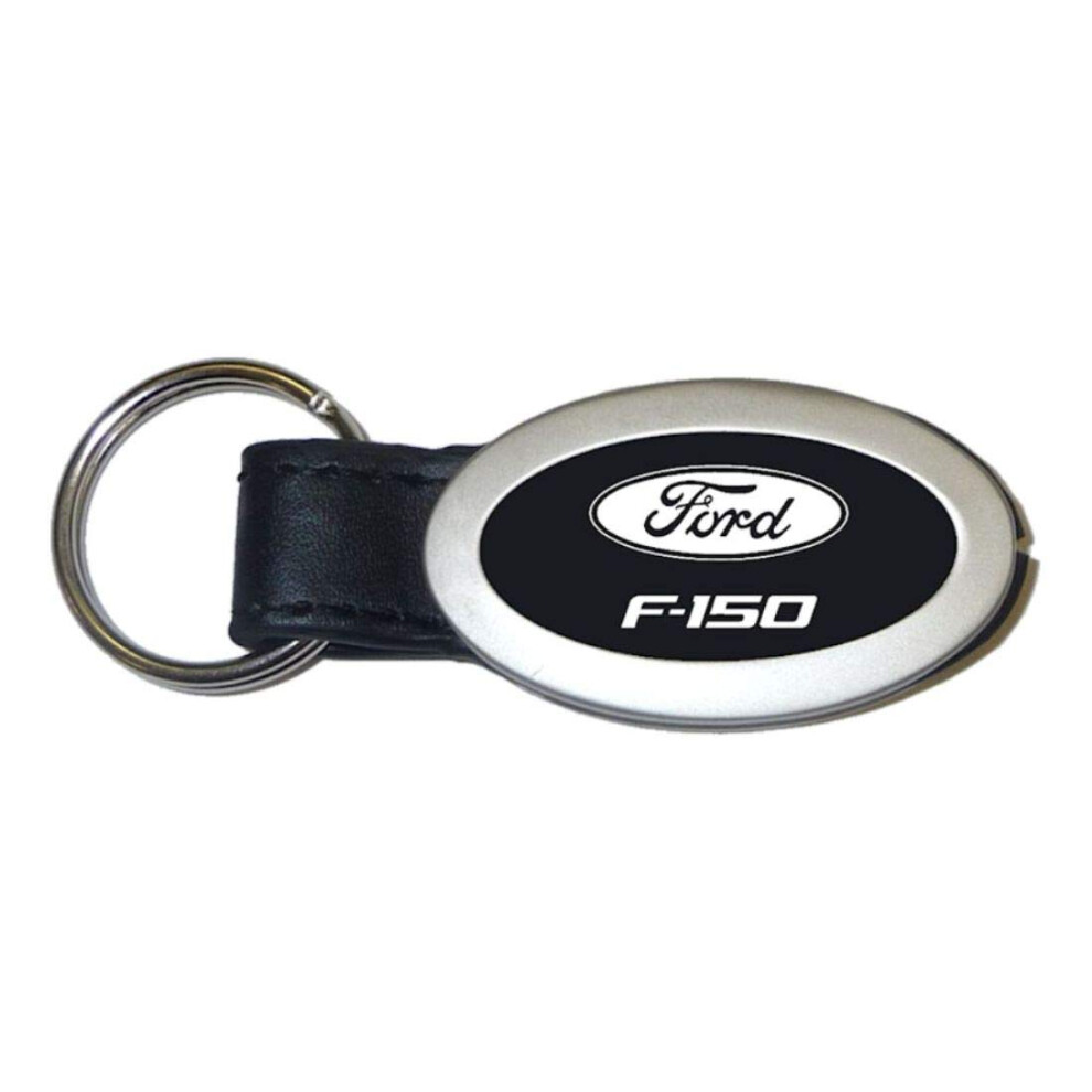 Au-Tomotive Gold  INC. Ford F-150 Oval Style Metal Key Chain Key Fob