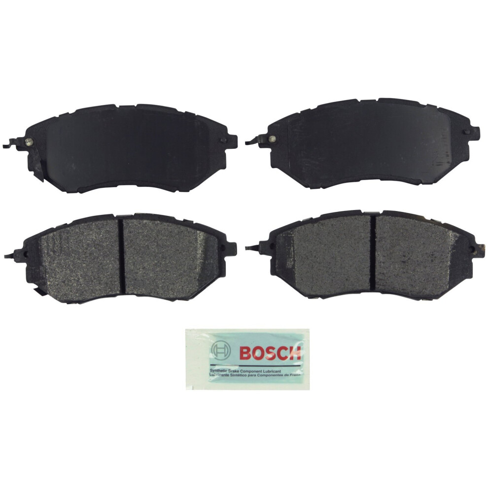 BOSCH BE1078 Blue Semi-Metallic Disc Brake Pad Set - Compatible With S