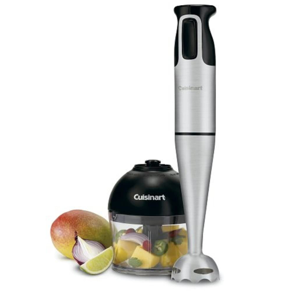 Cuisinart CSB-77 Smart Stick Hand Blender with Whisk and Chopper Attac