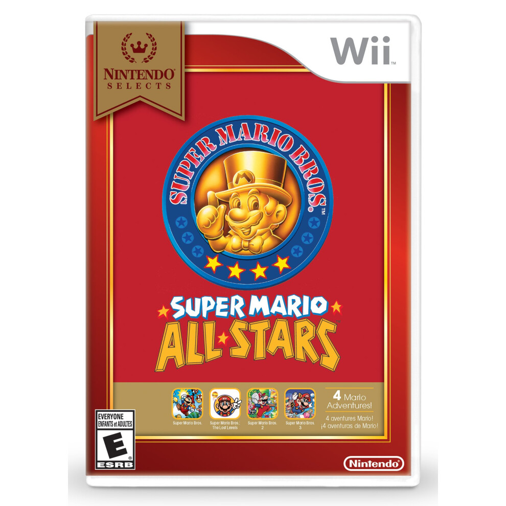 Nintendo Selects: Super Mario All-Stars - Wii Standard Edition-image-OPC-PFPP7R2-NEW