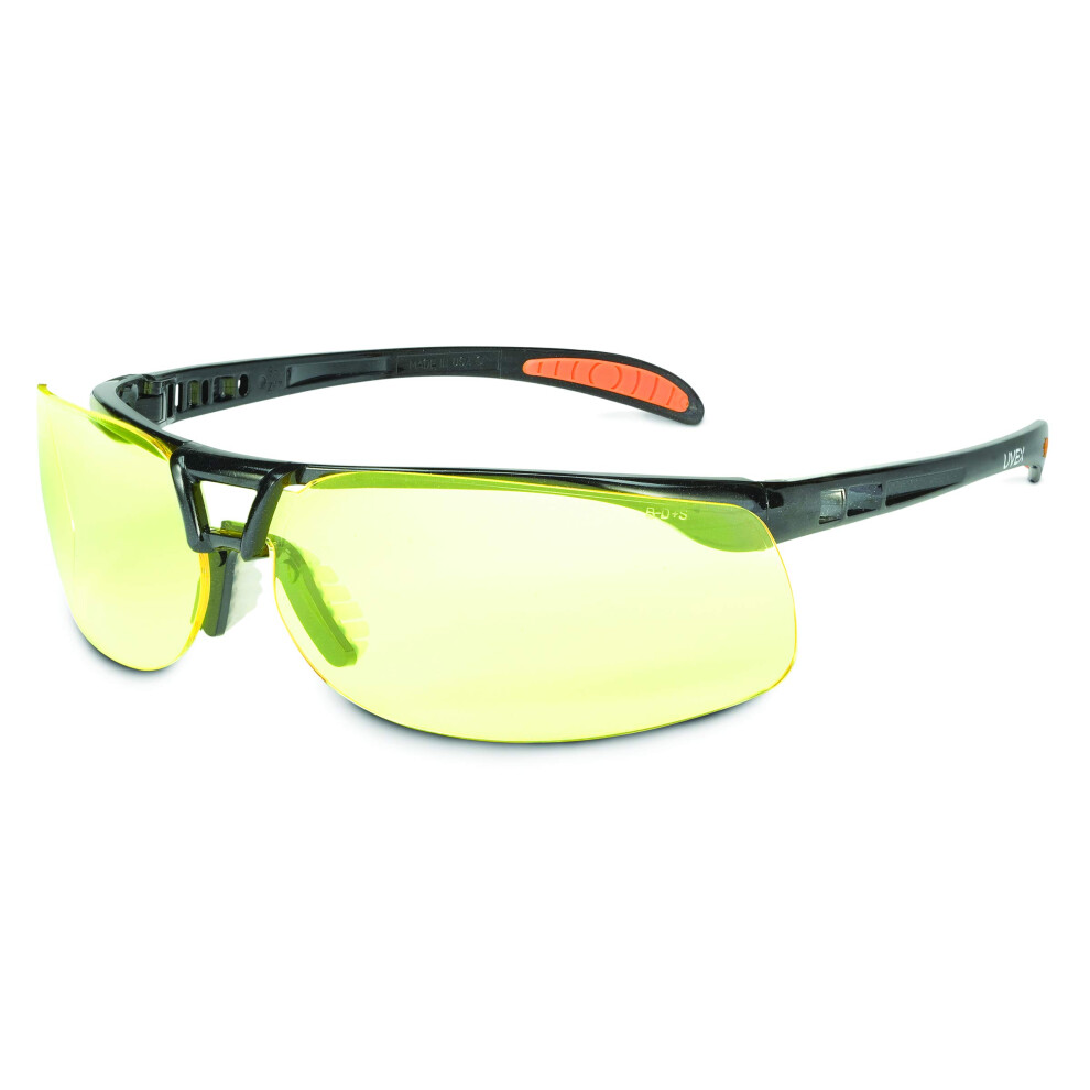 Honeywell Uvex by Honeywell by Prot?g? Safety Glasses  Metallic Black