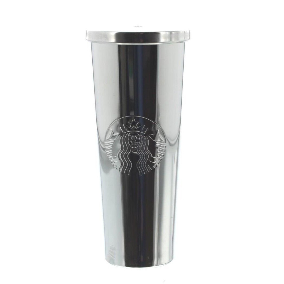 Starbucks 24 oz. Stainless Steel Cold Cup Silver Siren