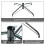 6FT Christmas Tree Iron Leg White PVC 650 Branches 4
