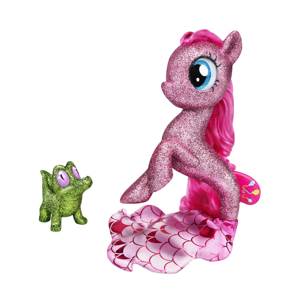 My Little Pony: The Movie Pinkie Pie Seapony Figure with Light-Up Base