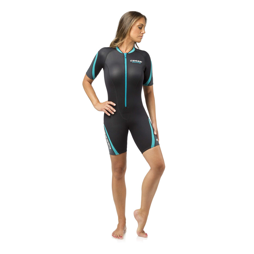 Cressi Playa Women 2.5mm  Black/Aqua  XS [Duplicate]