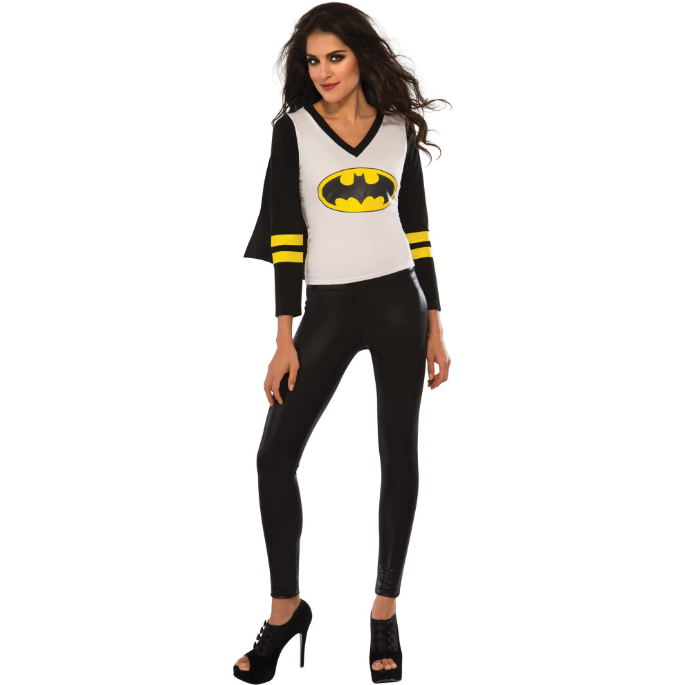 Rubie's womens Dc Superheroes Batgirl Sporty Tee Costume Top  Multicol