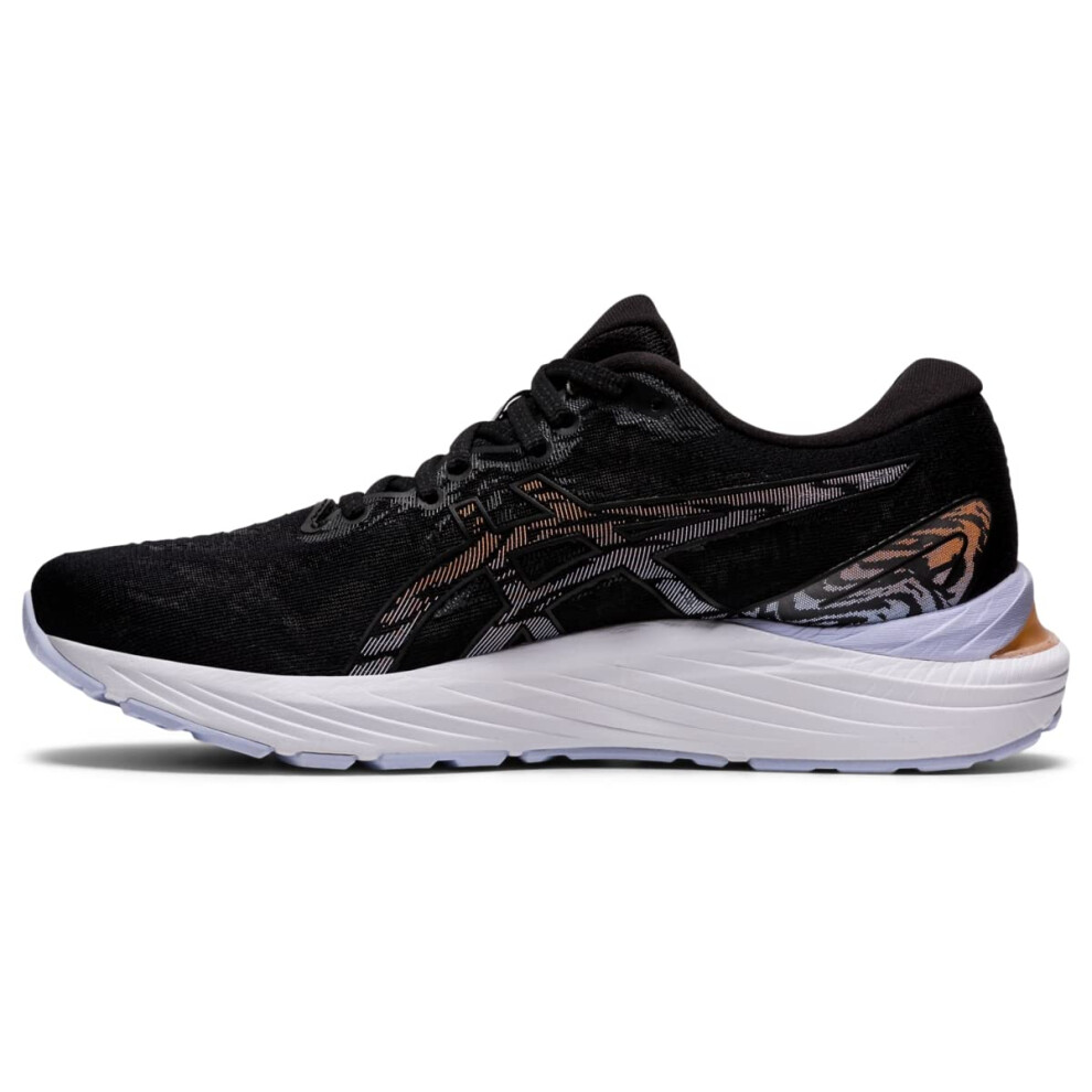 ASICS Women's Gel-Cumulus 23 Running Shoes  7  Black/Sun Peach