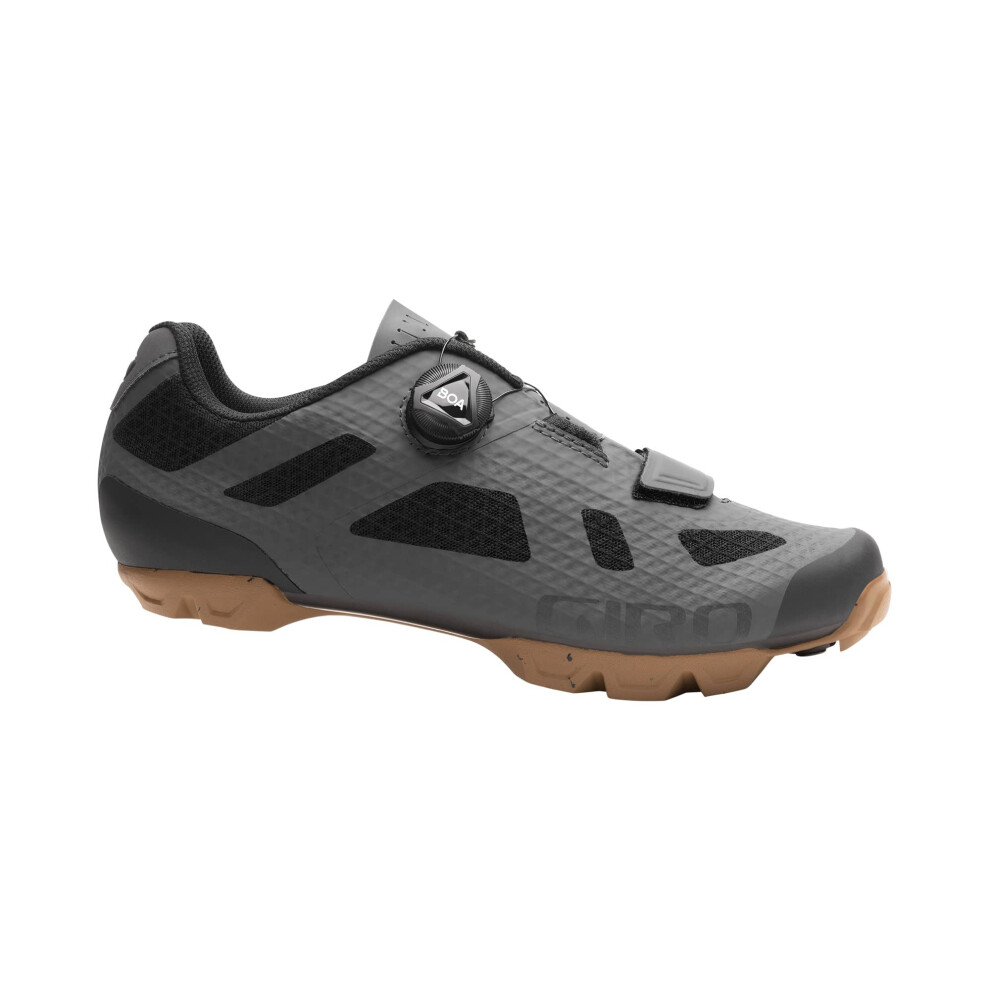 Giro Rincon Men Clipless Mountain Bike Shoes - Dark Shadow/Gum (2023)