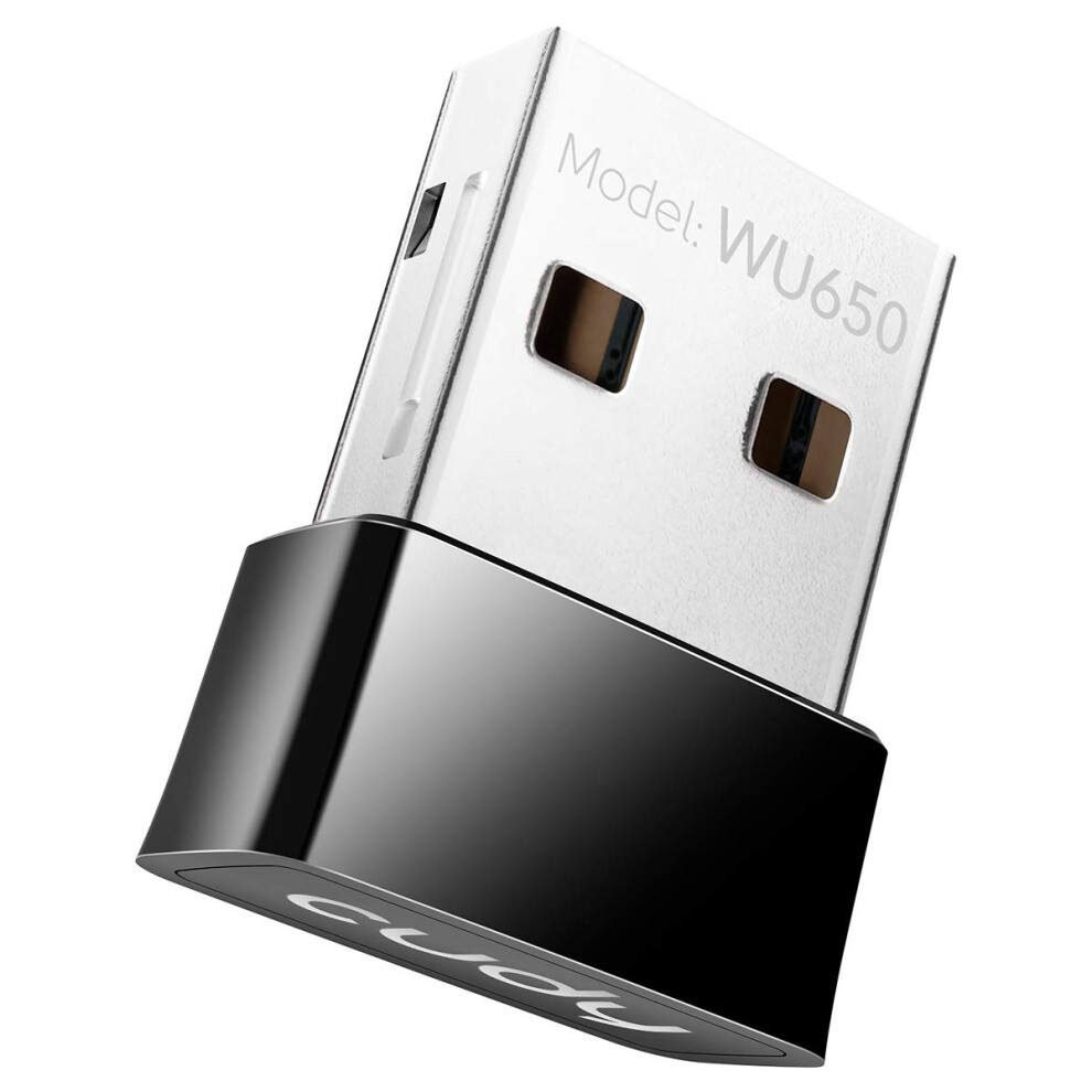 Cudy Ac 650Mbps Usb Wifi Adapter For Pc 5Ghz/2.4Ghz Wireless Dongle 731717225904