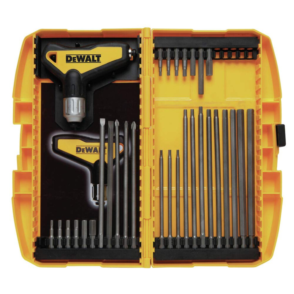 DEWALT Hex Key Wrench Set  Ratcheting. T-Handle Set  31-Piece (DWHT702