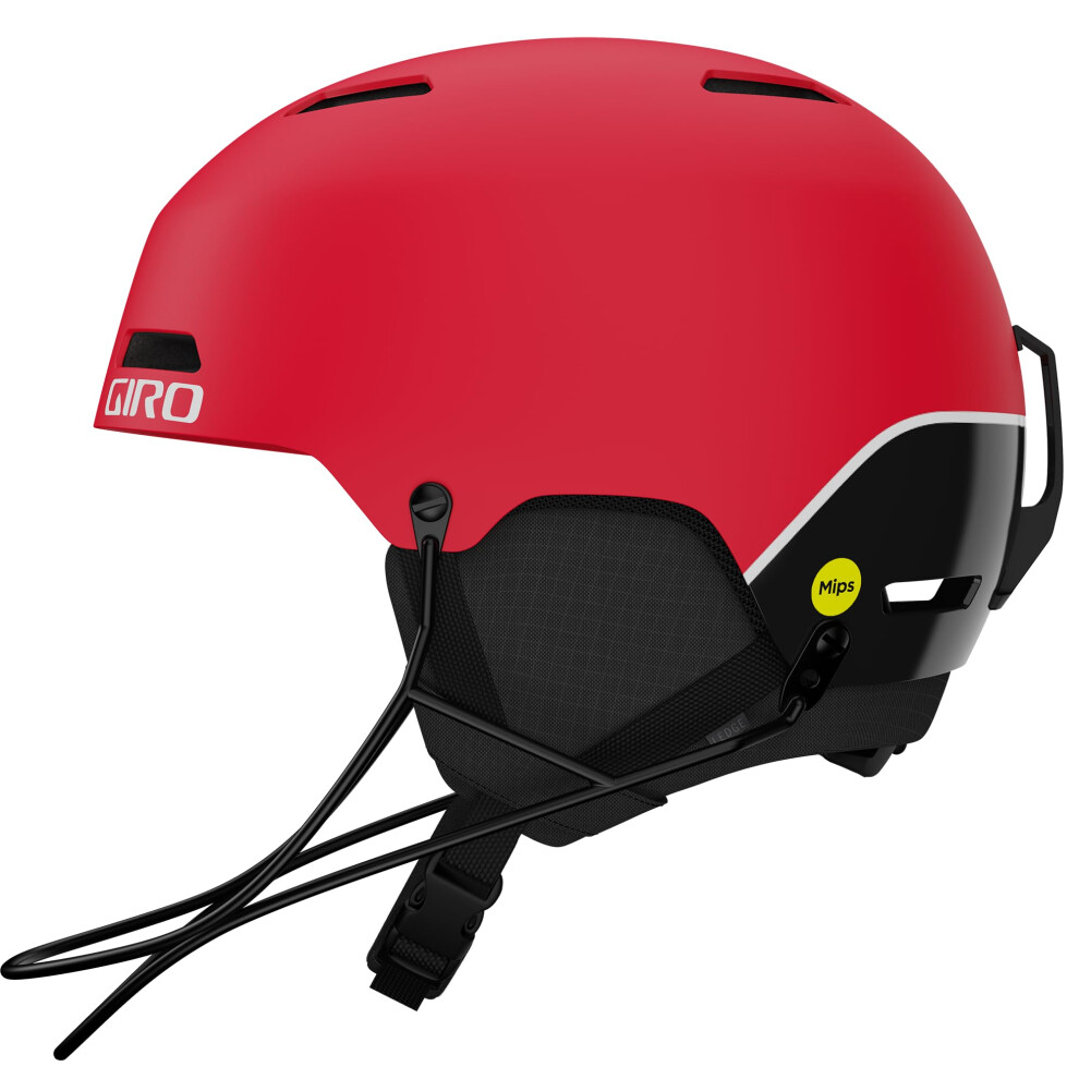 Giro Ledge SL MIPS Ski Race Helmet for Men  Women & Youth - Matte Red