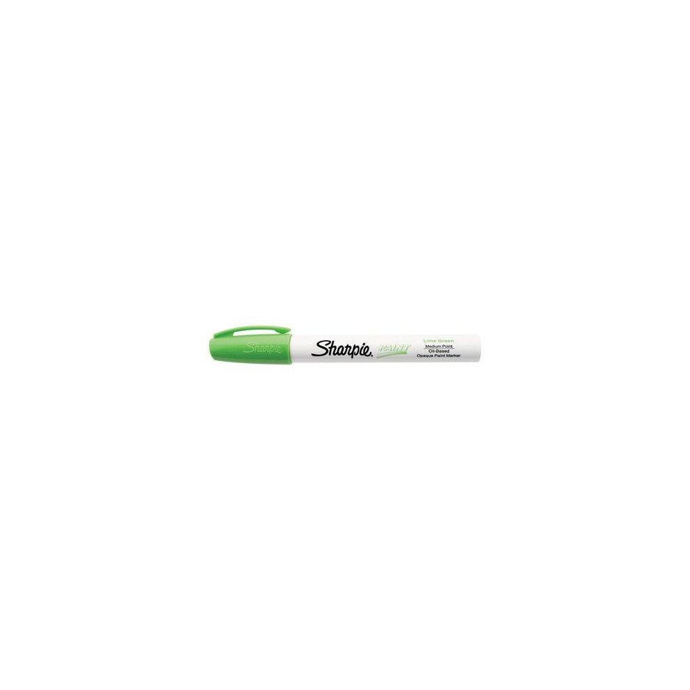 Sharpie Oil-Based Paint Marker  Medium Point  Lime Green  1 Count - Gr