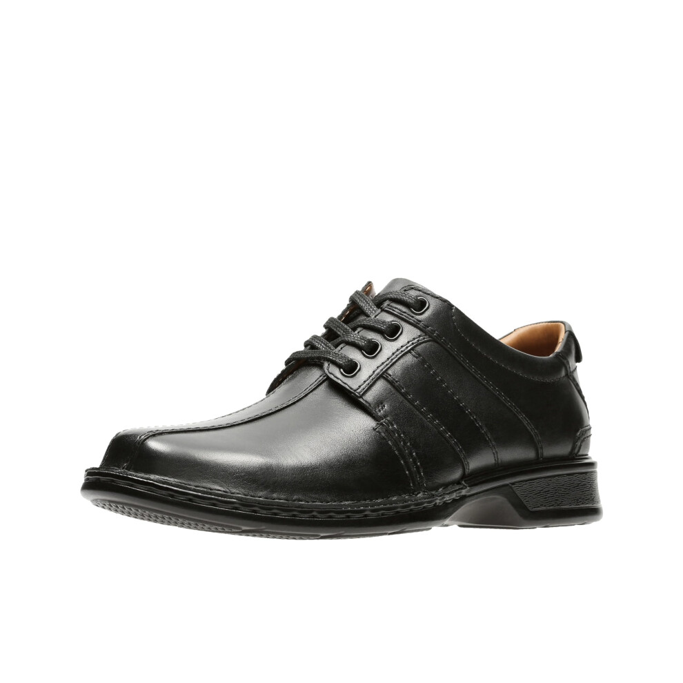 Clarks Men's Touareg Vibe Oxford  Black Leather  7