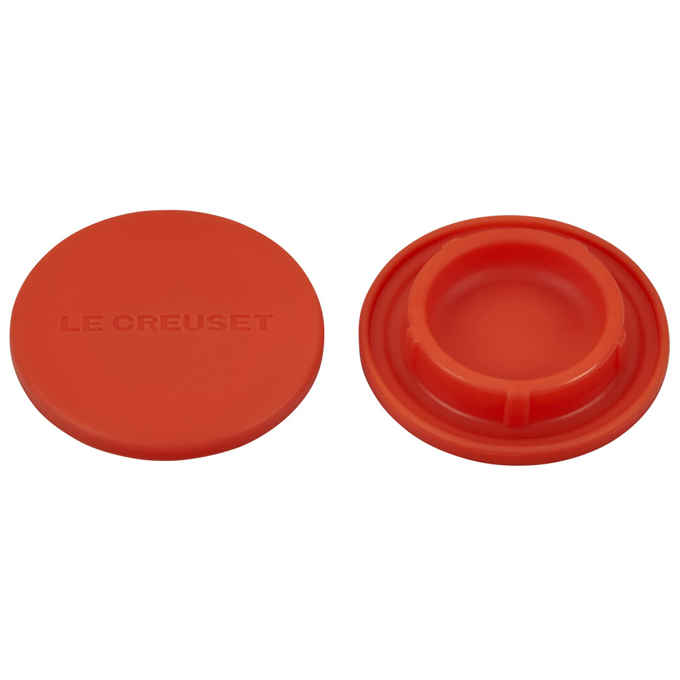 Le Creuset Silicone Mill Caps  2 1/2""  Flame