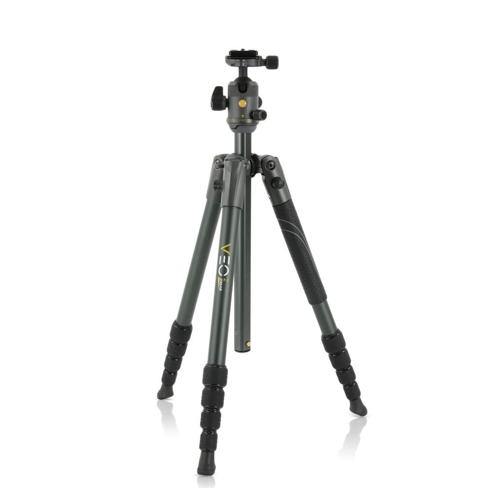 Vanguard VEO 2 235AB Black Aluminum Travel Tripod with VEO 2 BH-50 Bal