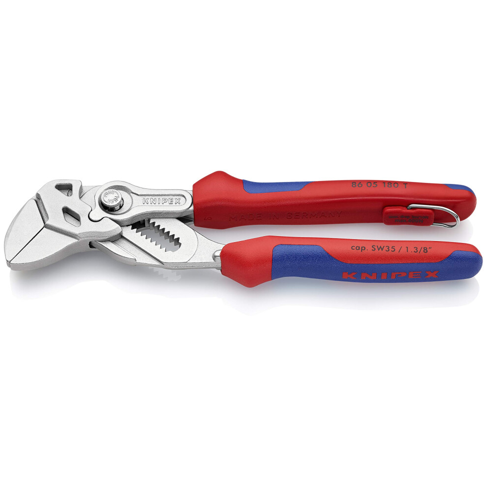 KNIPEX Tools - Pliers Wrench  Multi-Component  Tethered Attachment (86