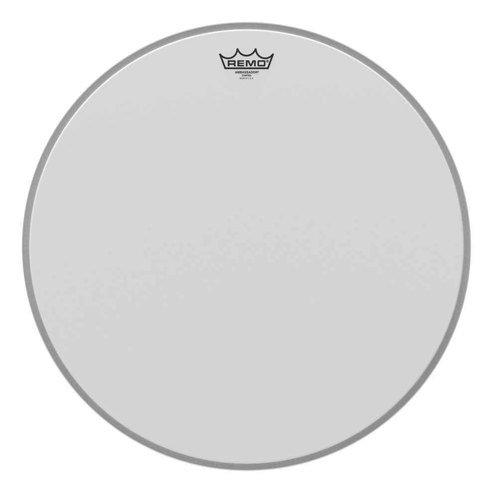 Remo Ambassador Coated Bass Drum Head - 20 Inch