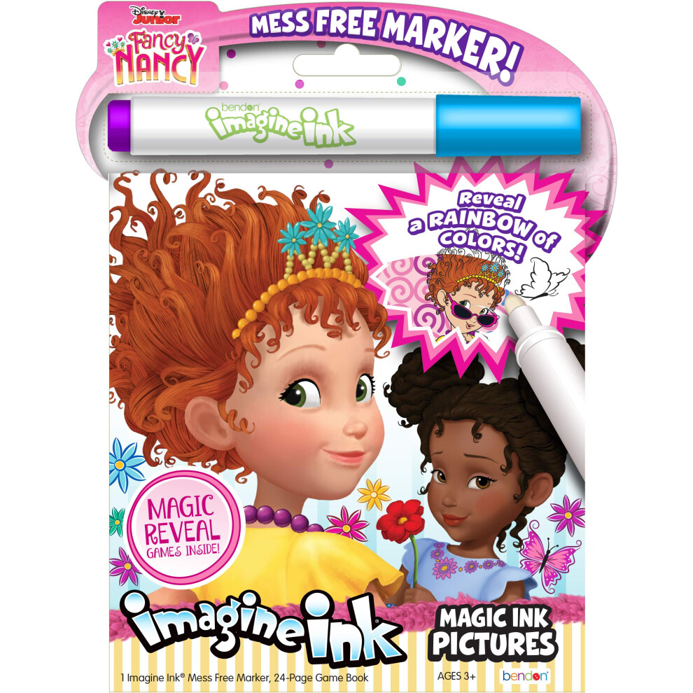 Disney Fancy Nancy Imagine Ink Magic Ink Pictures 24 Page Game Book 13