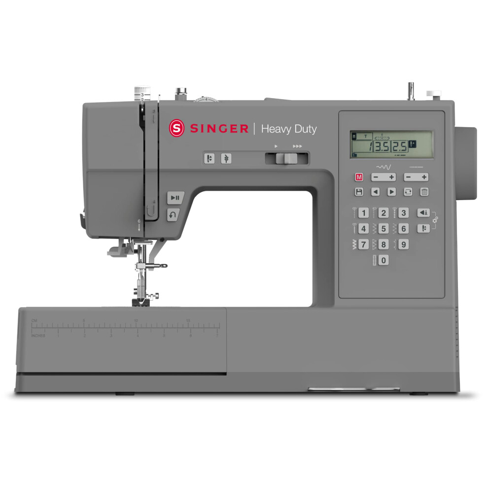 SINGER | HD6700 Electronic Heavy Duty Sewing Machine with 411 Stitch A