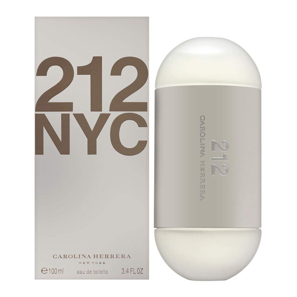 Carolina Herrera 212 Eau de Toilette Spray for Women  3.4 Fluid Ounce