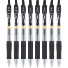 Pilot, G2 Premium Gel Roller Pens, Extra Fine Point 0.5 mm, Pack of 8, Black