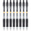 Pilot Pilot, Stylos Gel G2 Premium, Pointe Extra Fine 0.5 mm, Pack de 8, Noir 1