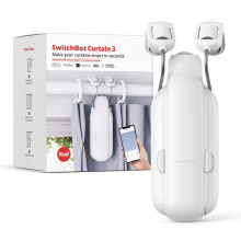 SwitchBot Automatic Curtain Opener - Bluetooth Remote Control Smart Cu