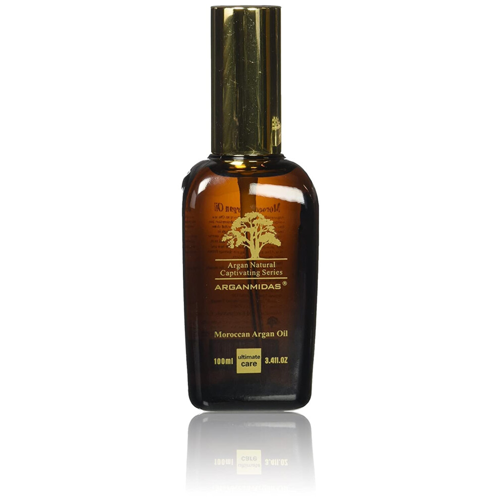 Arganmidas Moroccan Argan Oil 100ml Perfect for Leave in Treatment & C