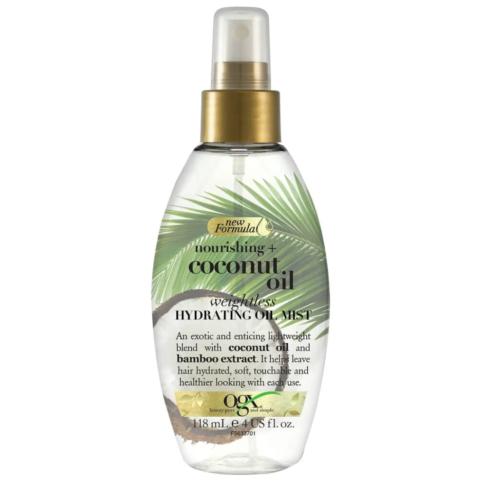 OGX Nourishing + Coconut Oil Weightless Hydration Oil Mist  118 ml